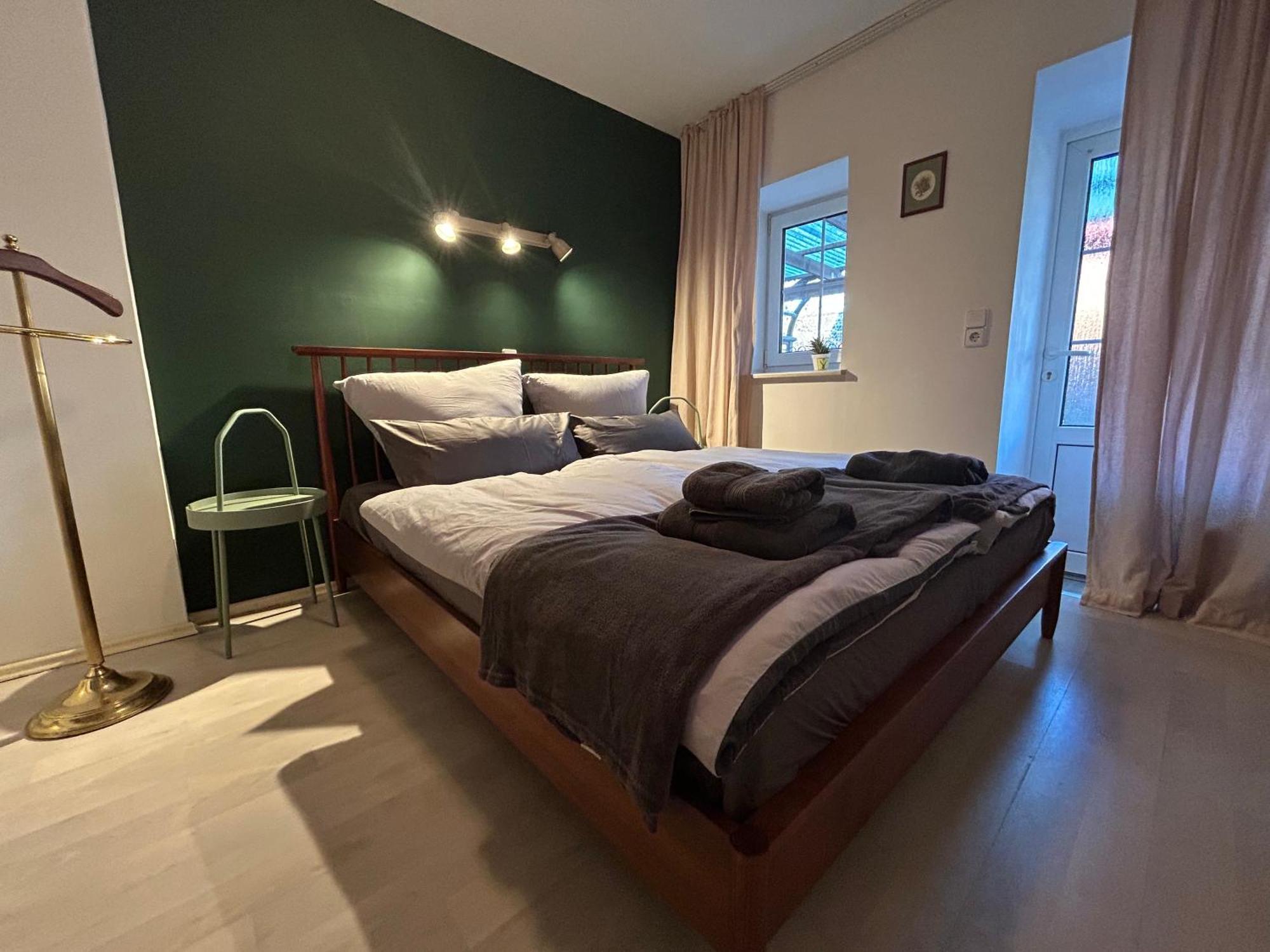 Gemuetliche Wohnung Landlust In See-Naehe Tauche Dış mekan fotoğraf